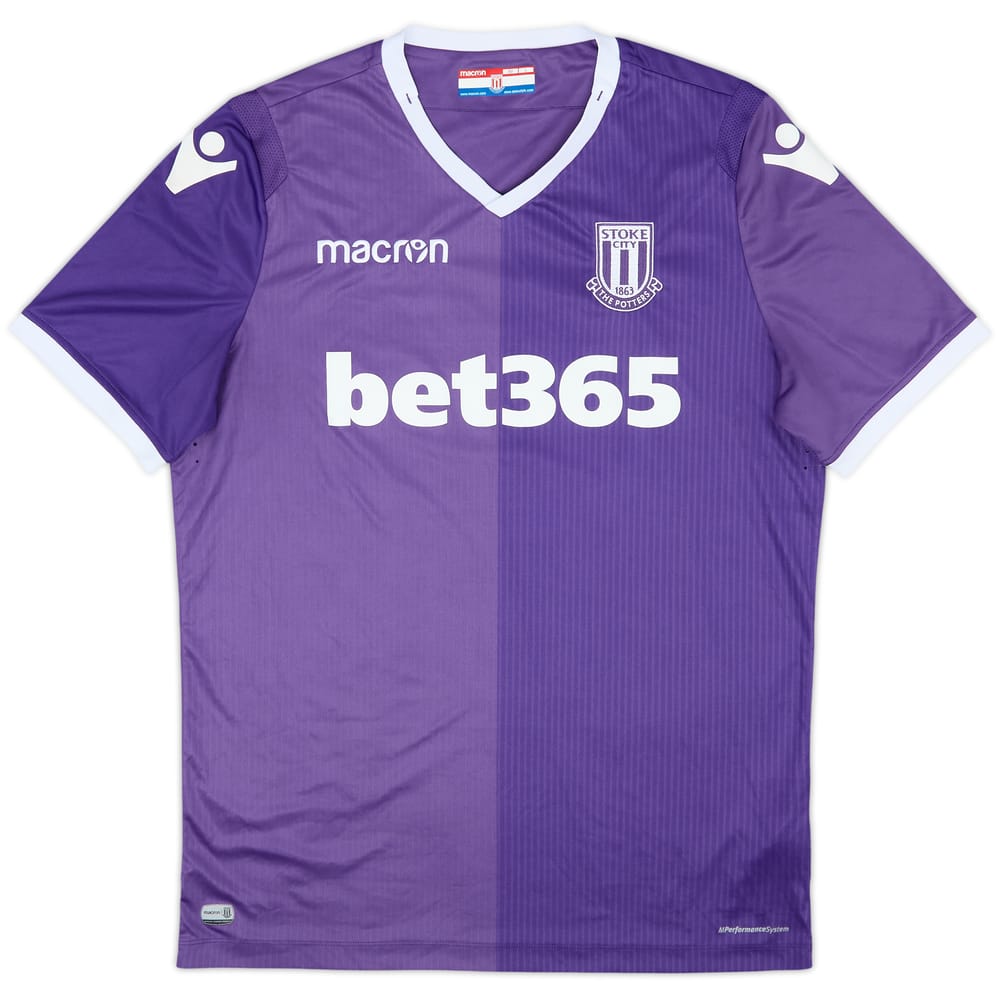 2018-19 Stoke City Away Shirt - 8/10 - (L)