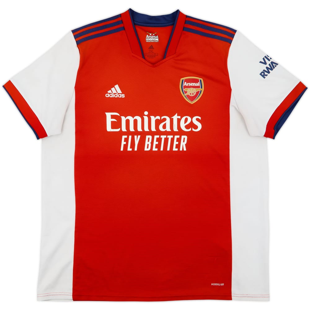 2021-22 Arsenal Home Shirt - 4/10 - (XXL)