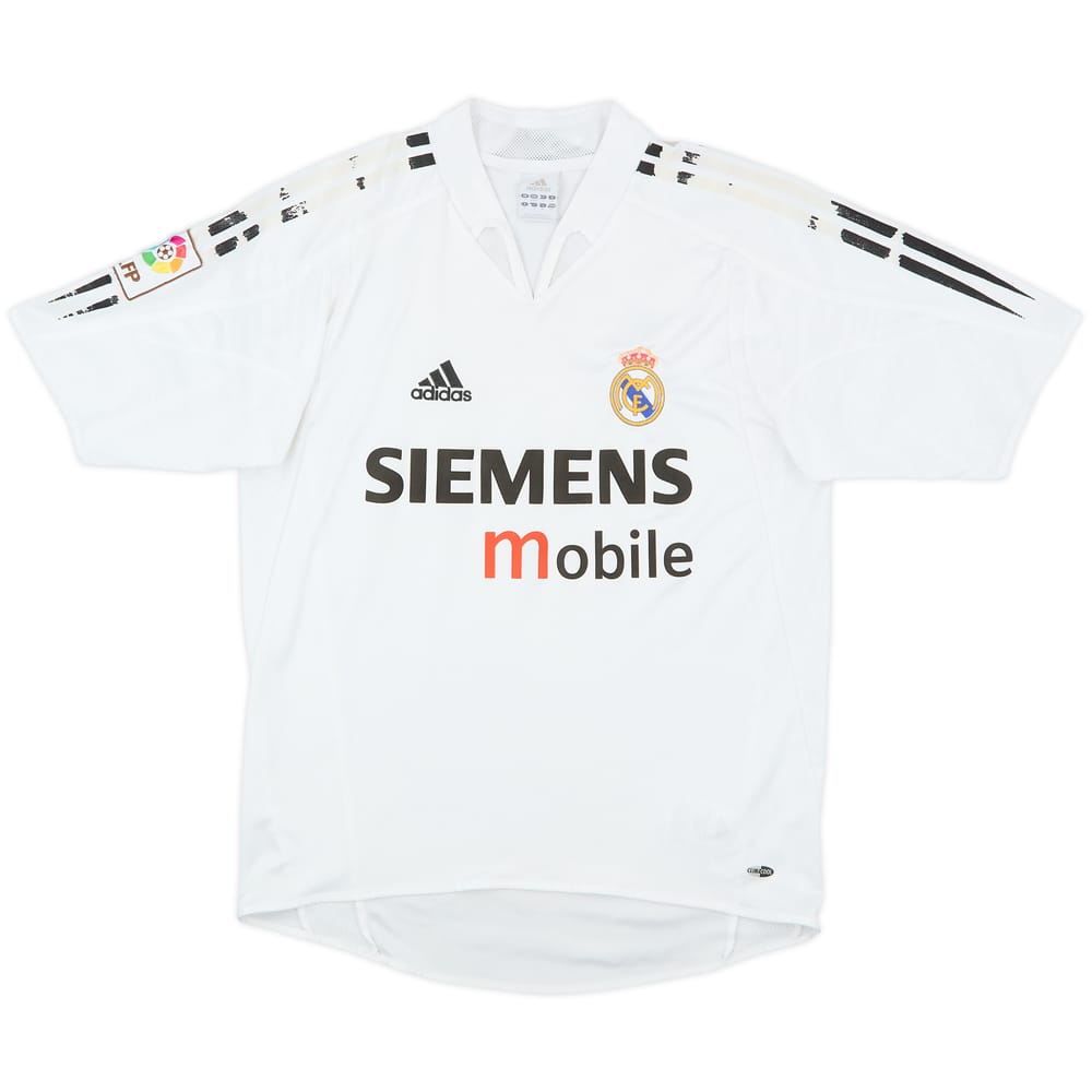 2004-05 Real Madrid Home Shirt - 4/10 - (S)
