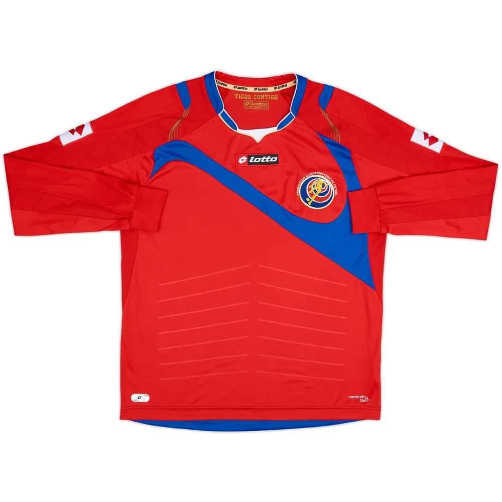 2014 Costa Rica Home L/S Shirt - 10/10 - (M)