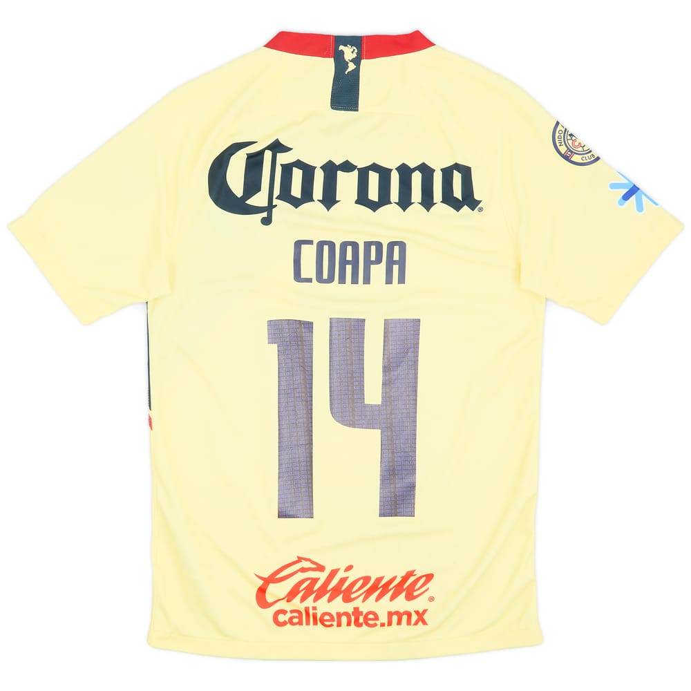 2018 Club America Home Shirt Coapa #14 - 6/10 - (S)