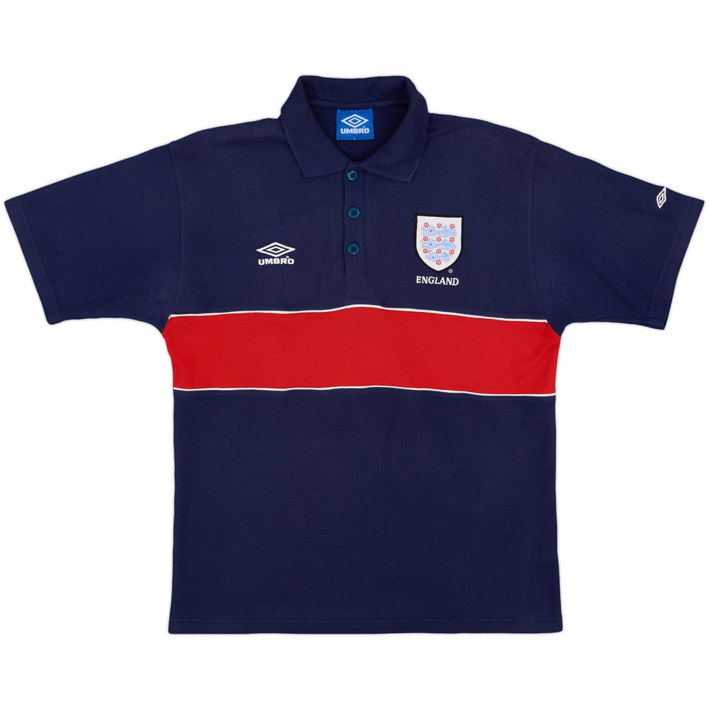 1998 England Umbro Polo Shirt - 8/10 - (L)