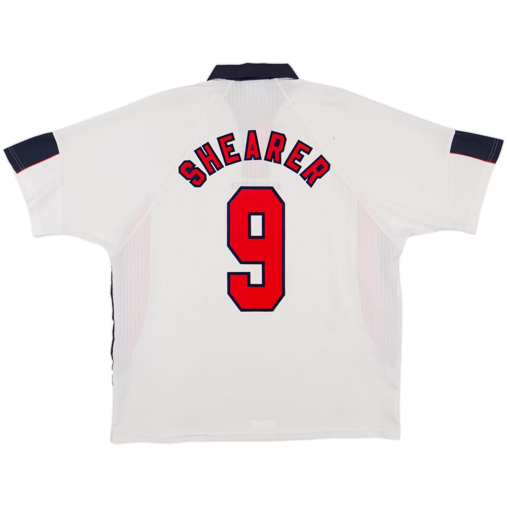 1997-99 England Home Shirt Shearer #9 - 6/10 - (XXL)