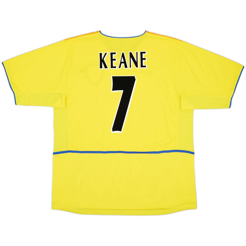 2002-03 Leeds United Away Shirt Keane #7 - 7/10 - (XL)