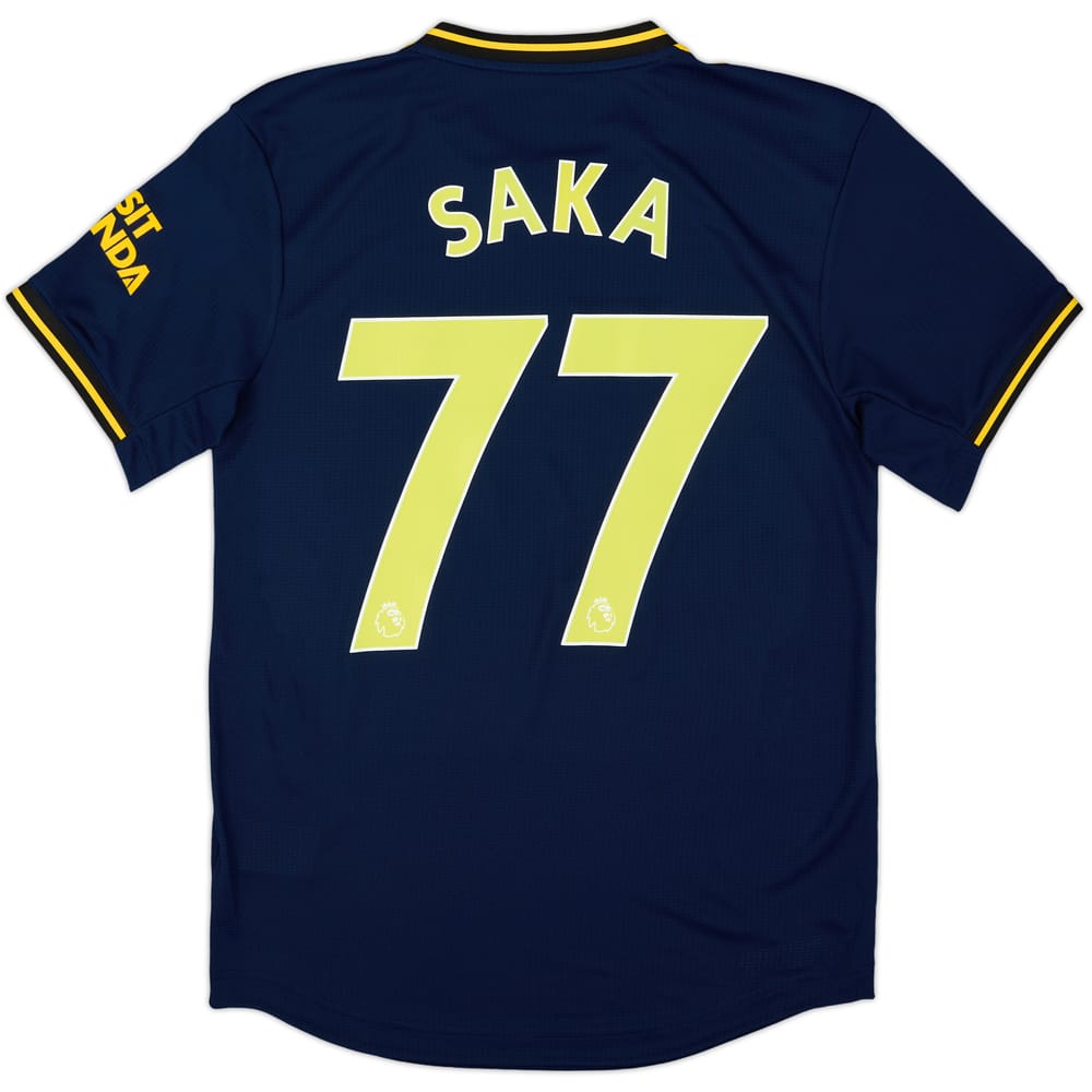 2019-20 Arsenal Player Issue Third Shirt Saka #77 (S)