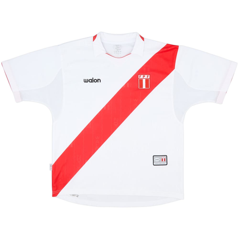 2004-06 Peru Home Shirt - 8/10 - (L)