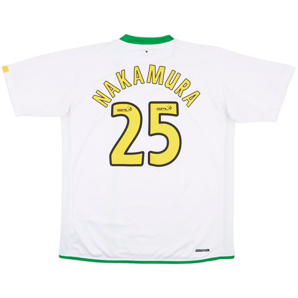 2006-08 Celtic Fourth Shirt Nakamura #25 - 9/10 - (XL)