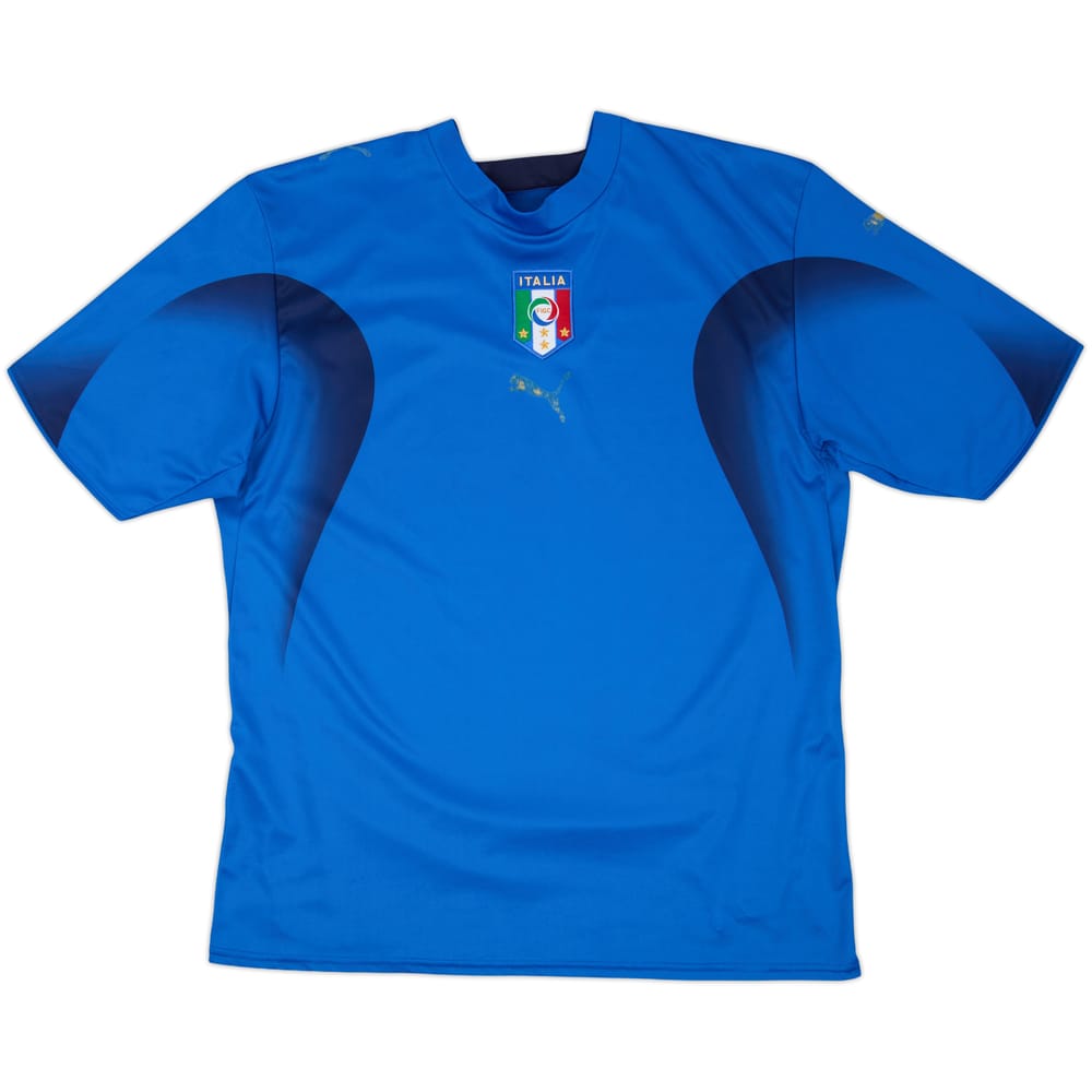 2006 Italy Home Shirt - 4/10 - (L)