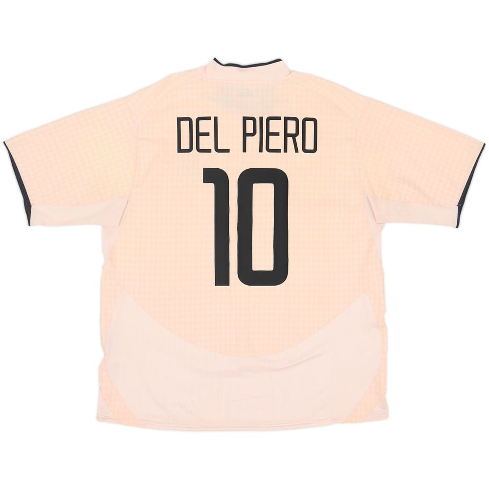 2003-04 Juventus Away Shirt Del Piero #10 - 7/10 - (XL)