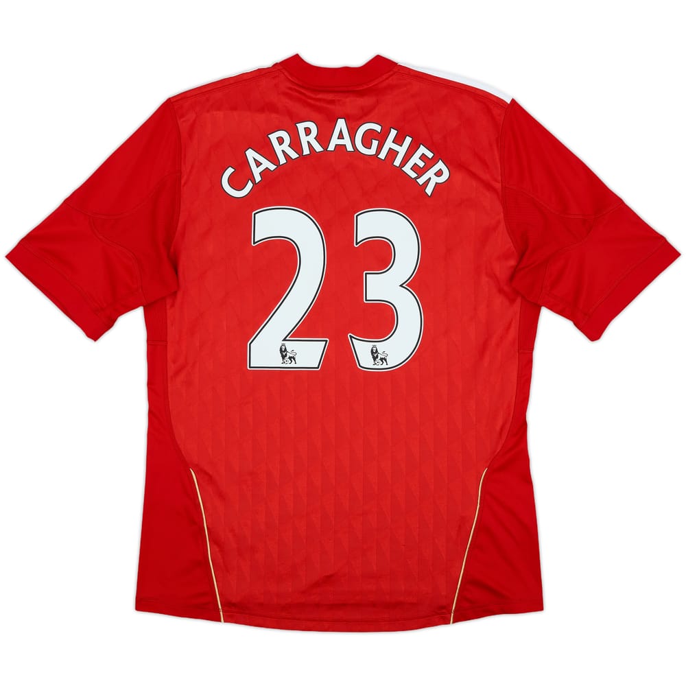 2010-12 Liverpool Home Shirt Carragher #23 - 7/10 - (L)