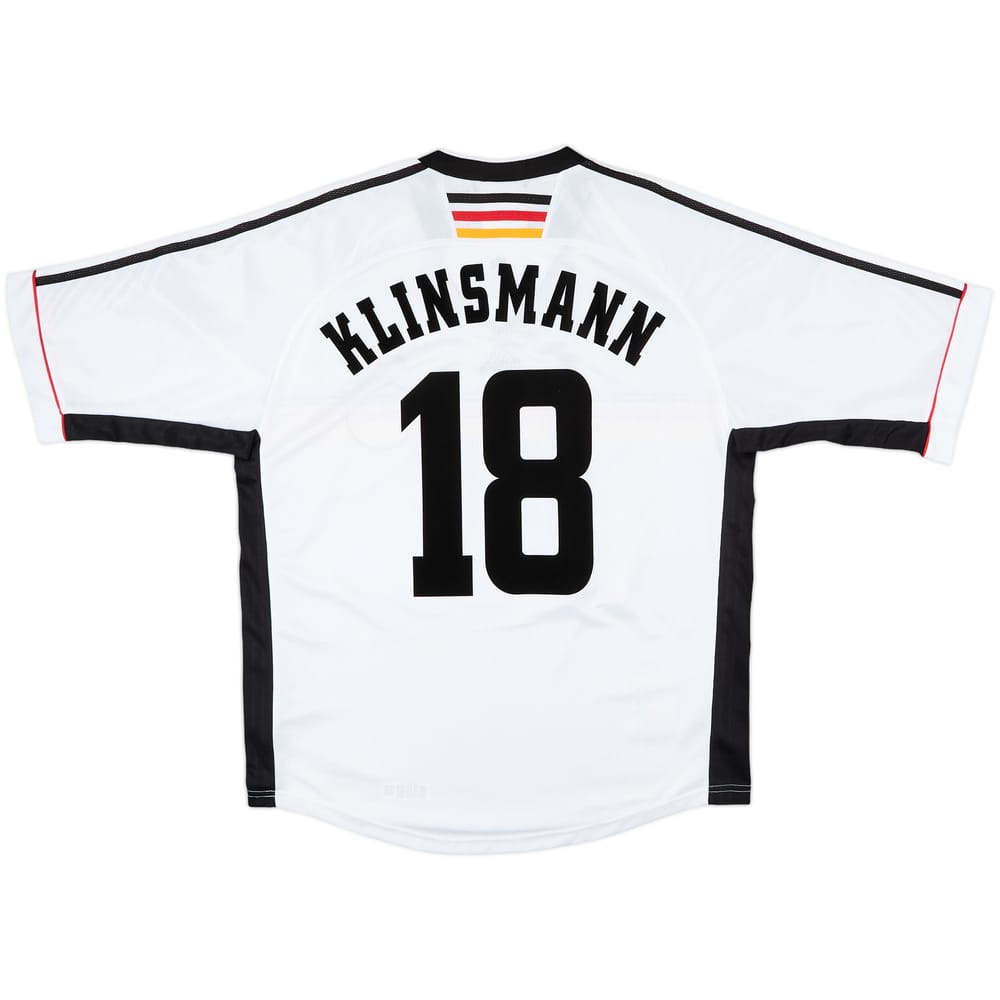1998-00 Germany Home Shirt Klinsmann #18 - 9/10 - (L)