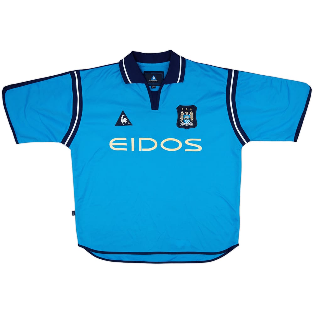 2001-02 Manchester City Home Shirt - 6/10 - (L)