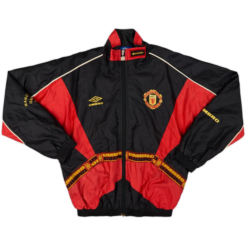 1996-97 Manchester United Umbro Track Jacket - 6/10 - (XL)