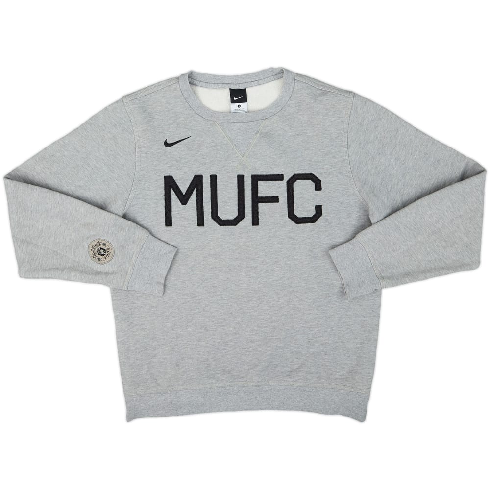 2010-11 Manchester United Nike Sweat Top - 8/10 - (S)