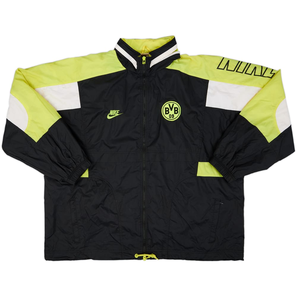 1996-97 Borussia Dortmund Nike Hooded Rain Jacket - 5/10 - (XXL)