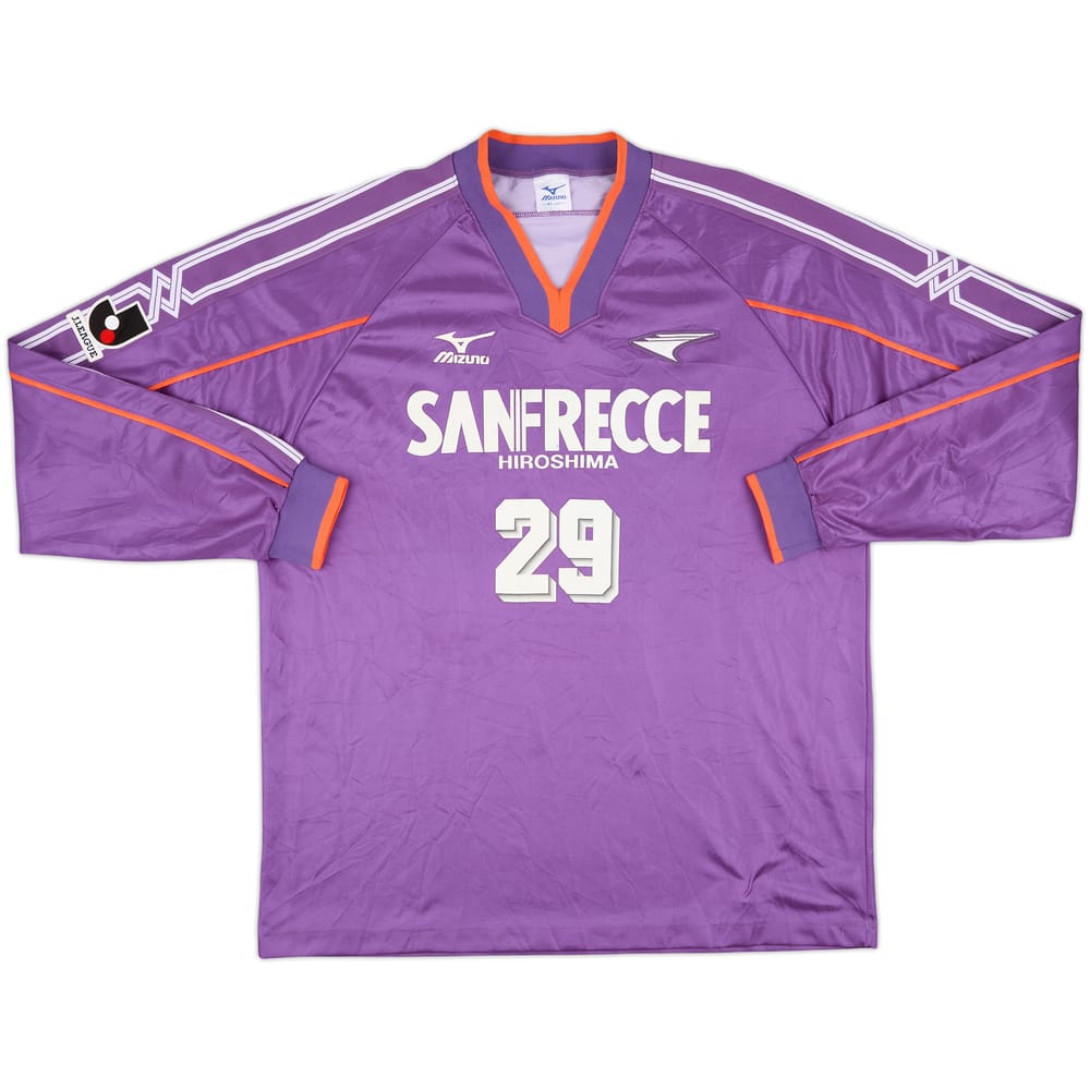2000-02 Sanfrecce Hiroshima Home L/S Shirt #29 - 6/10 - (XL)