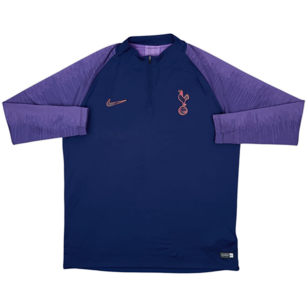 2019-20 Tottenham Nike 1/4 Zip Drill Top - 7/10 - (XL)