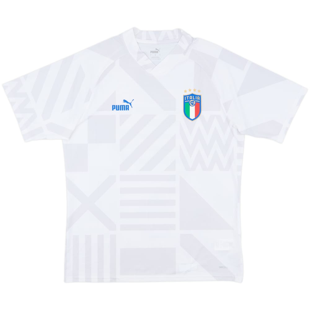 2022-23 Italy Puma Pre-Match Training Shirt - 10/10 - (L)