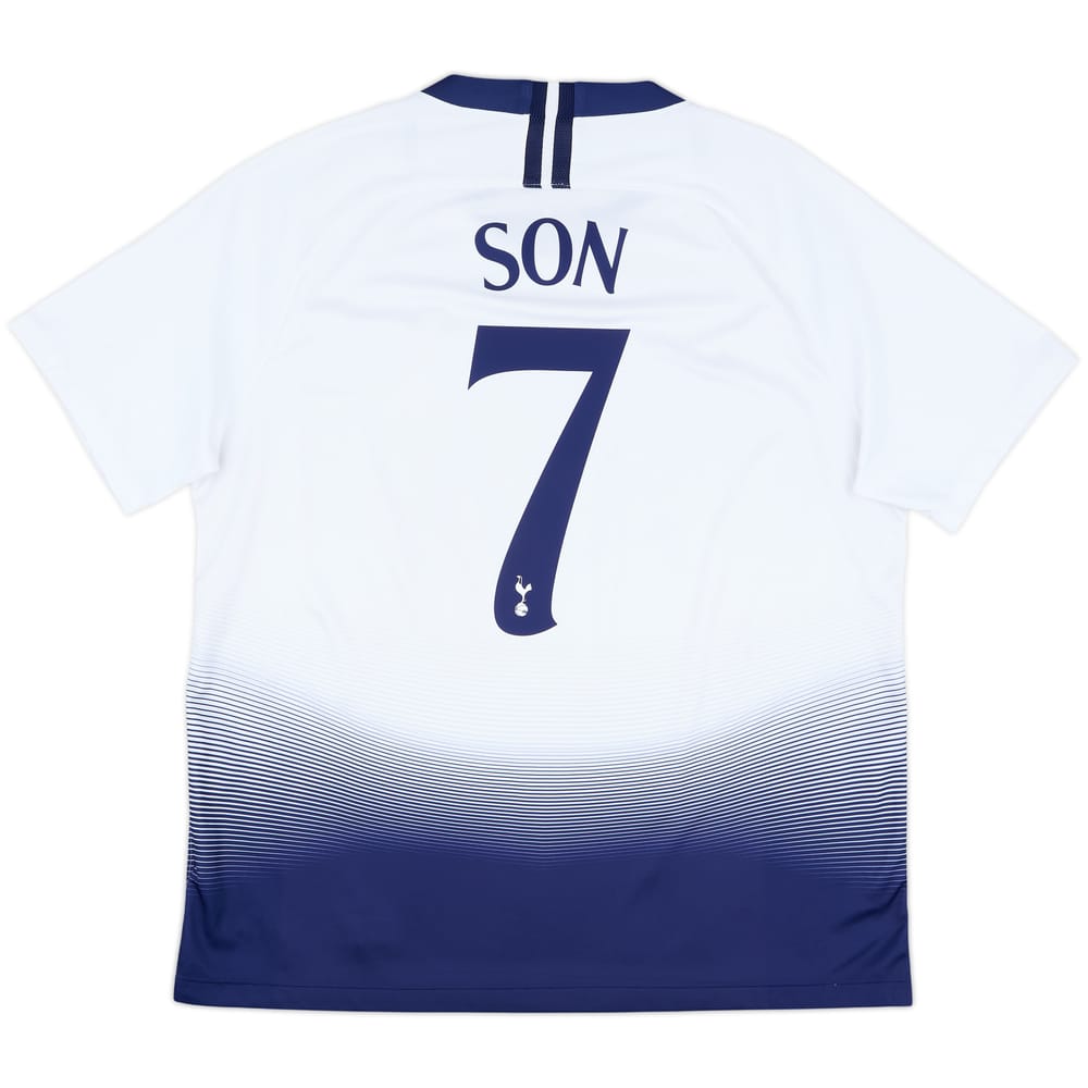 2018-19 Tottenham Home Shirt Son #7 - 8/10 - (XL)
