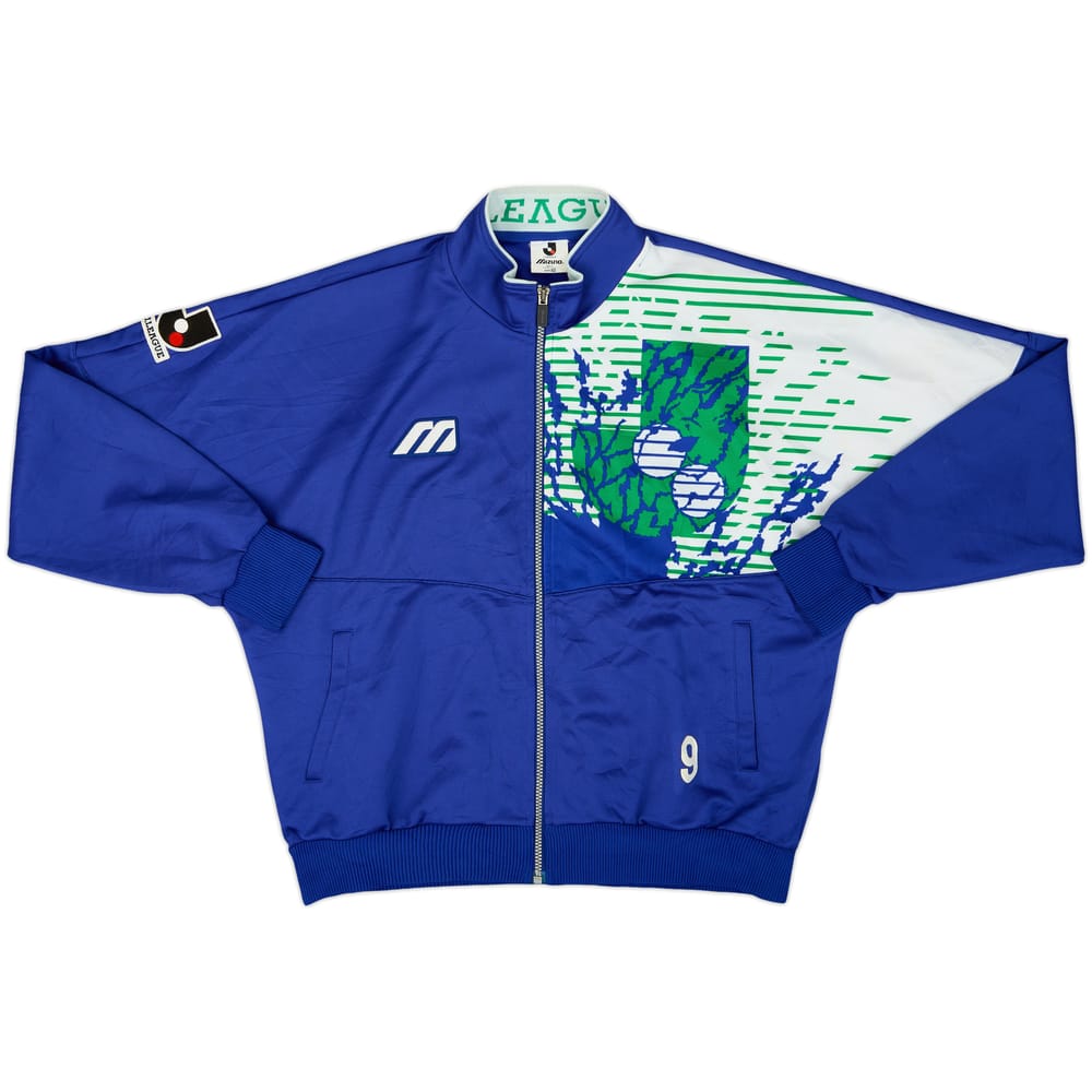 1993-95 J-League Player Issue Mizuno Track Jacket #9 - 7/10 - (XL)
