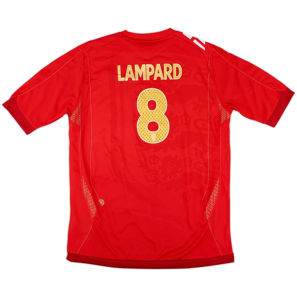 2006-08 England Away Shirt Lampard #8 - 8/10 - (XL.Boys)