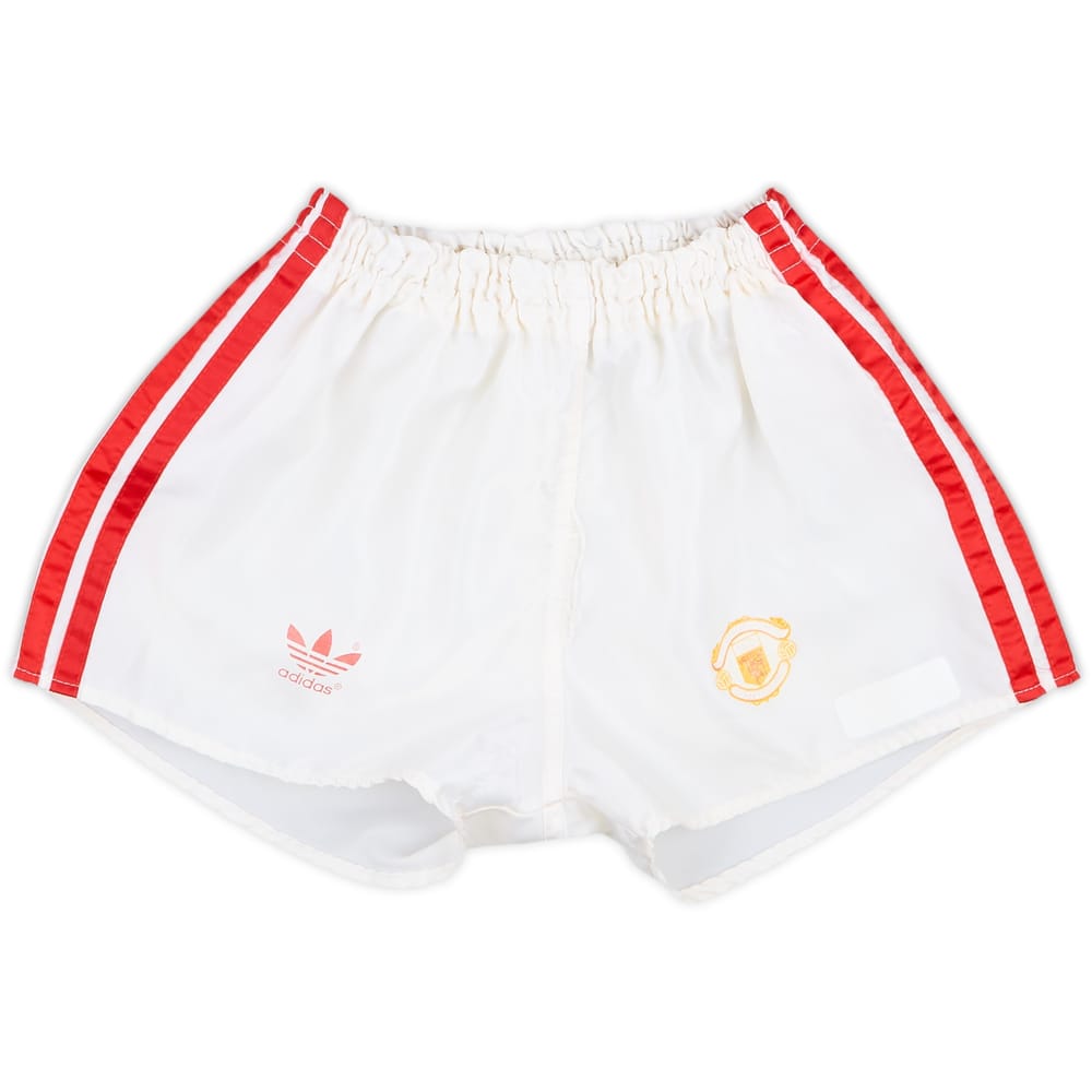1984-86 Manchester United Home Shorts - 5/10 - (S)