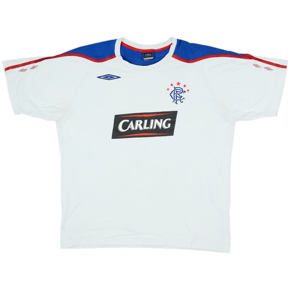 2007-08 Rangers Umbro Cotton Tee - 6/10 - (XL)