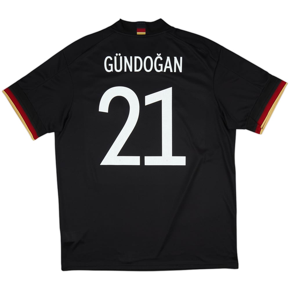2020-21 Germany Away Shirt Gundogan #21 - 10/10 - (XL)