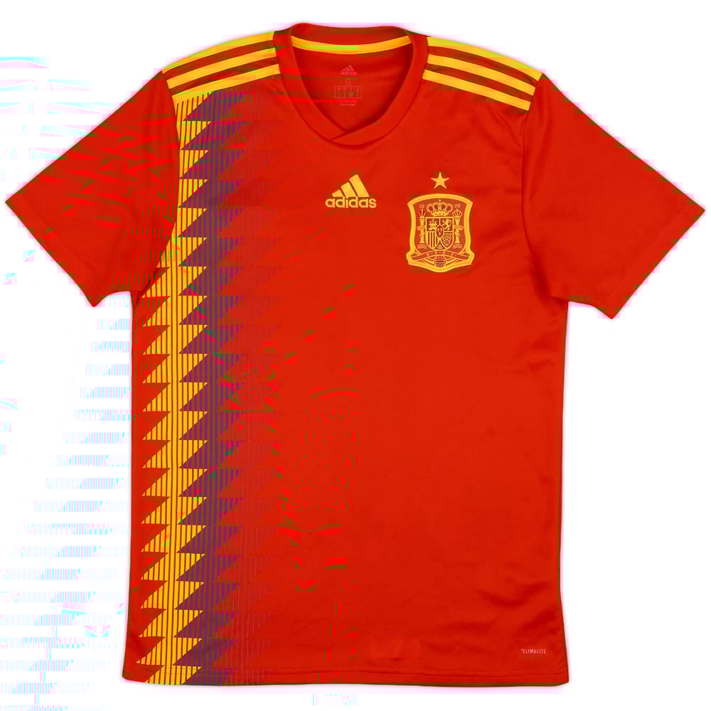 2018-19 Spain Home Shirt - 9/10 - (S)