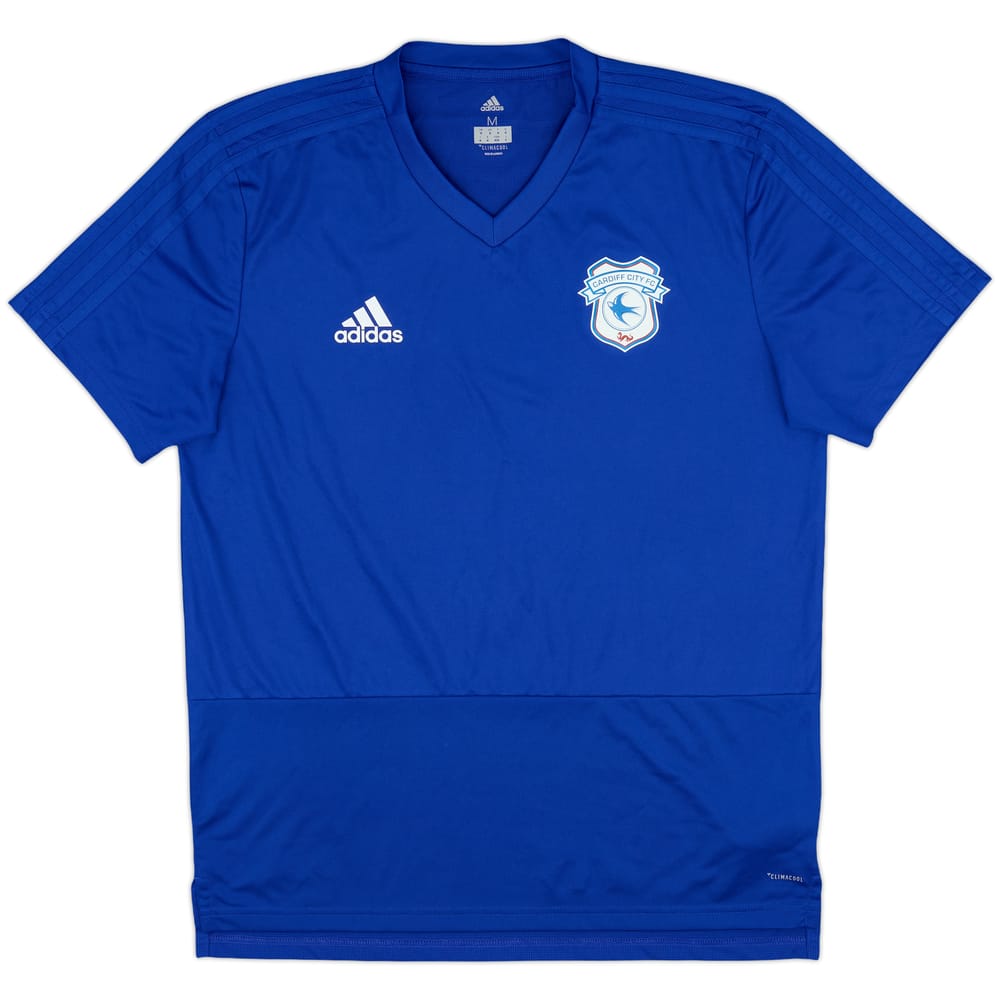 2018-19 Cardiff adidas Training Shirt - 9/10 - (M)