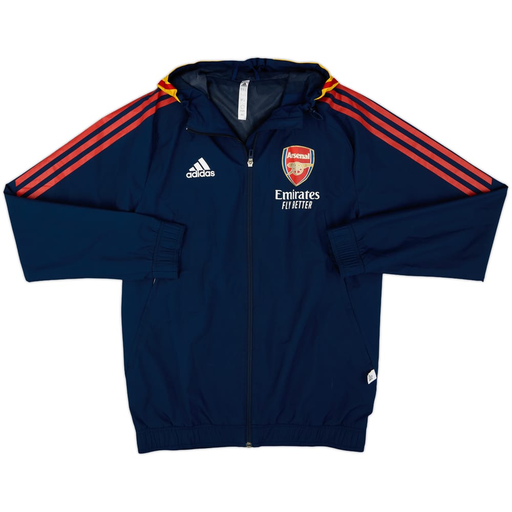 2022-23 Arsenal adidas Hooded Rain Jacket - 9/10 - (S)