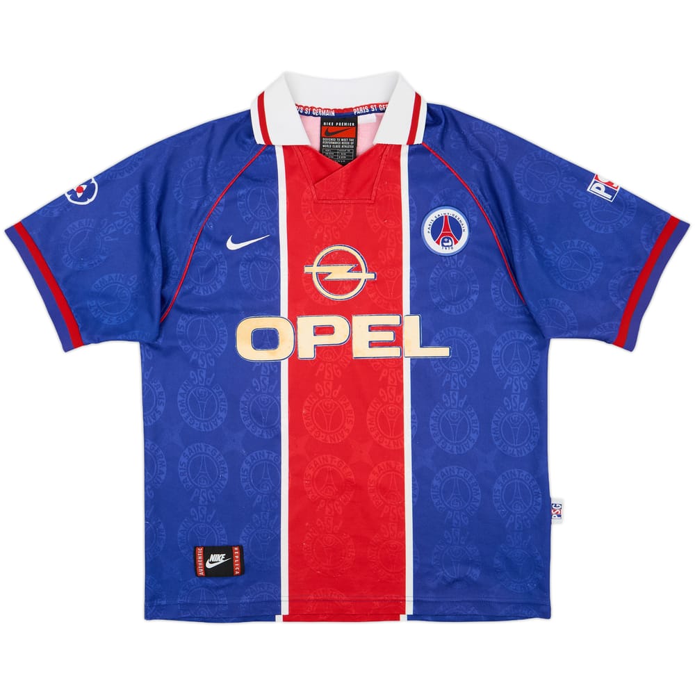 1996-97 Paris Saint-Germain Home Shirt - 6/10 - (L)