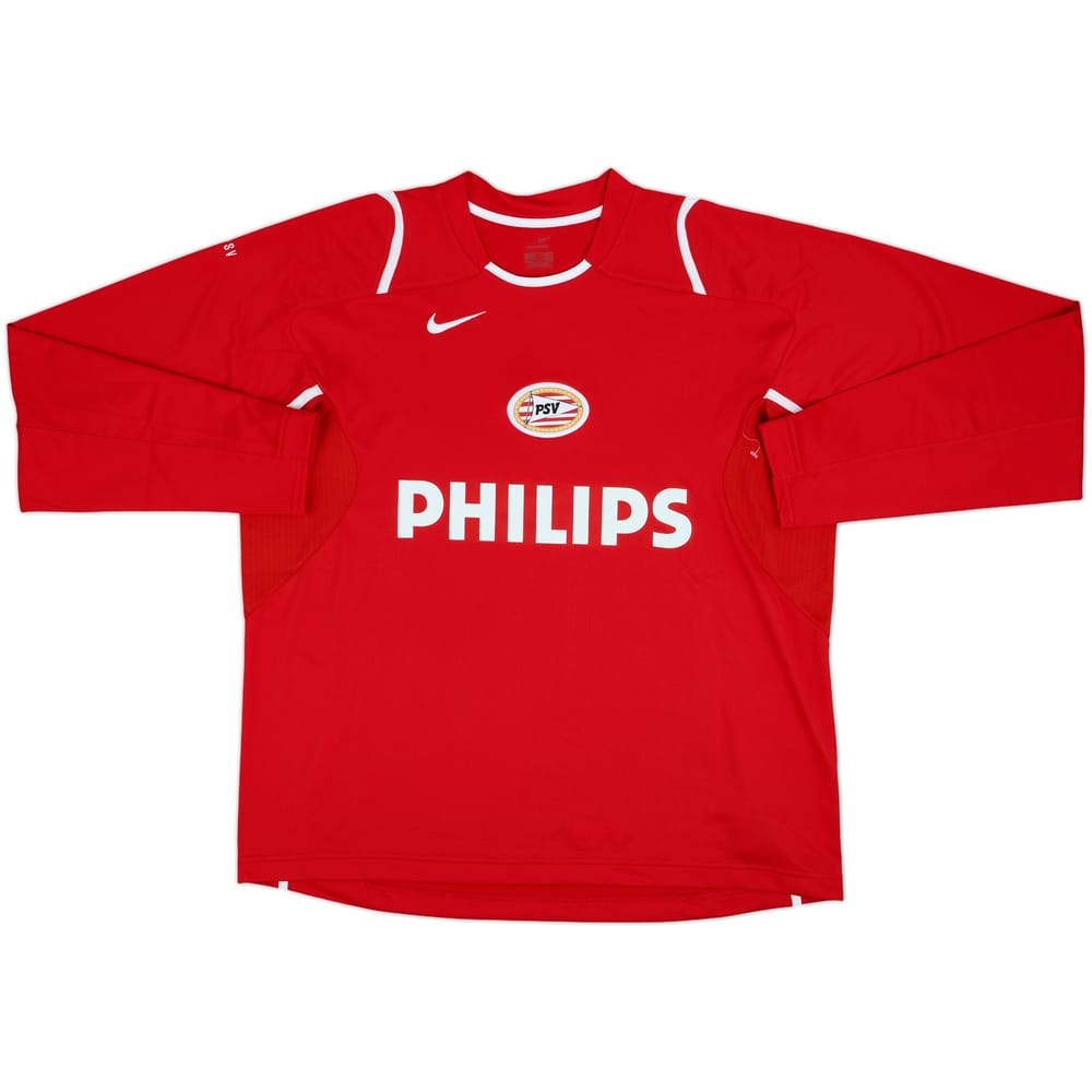 2006-07 PSV Nike Training L/S Shirt - 8/10 - (XXL)