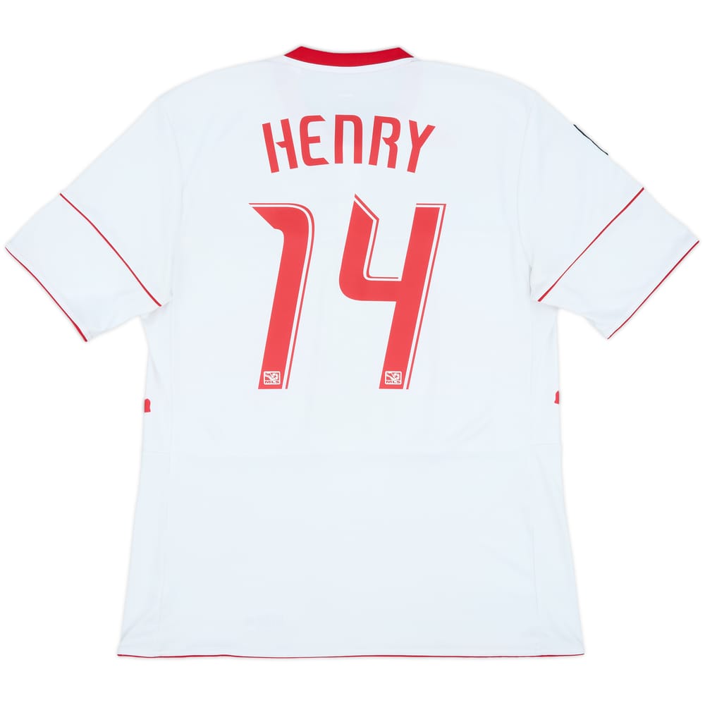 2010 New York Red Bulls Home Shirt Henry #14 - 7/10 - (L)