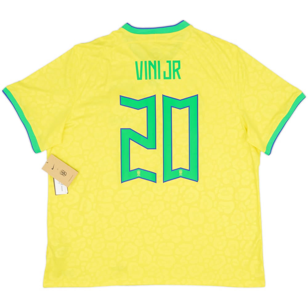 2022-23 Brazil Home Shirt Vini Jr #20 (XXL)