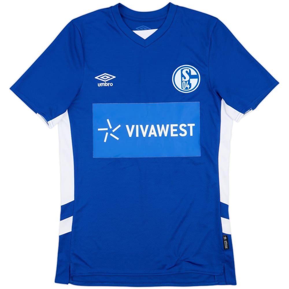 2021-22 Schalke Home Shirt - 8/10 - (S)