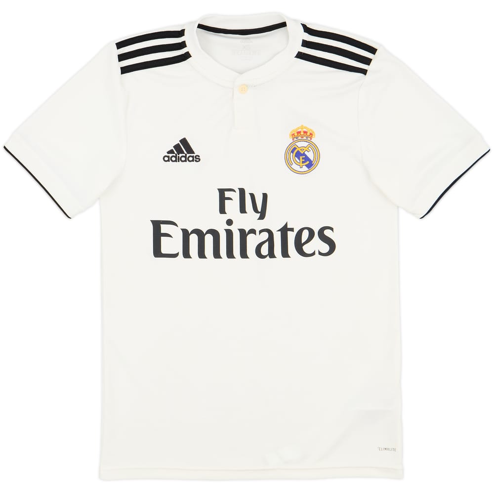2018-19 Real Madrid Home Shirt - 9/10 - (XS)
