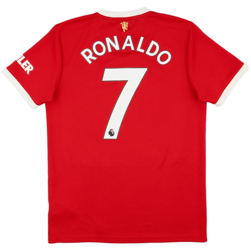 2021-22 Manchester United Home Shirt Ronaldo #7 - 6/10 - (M)