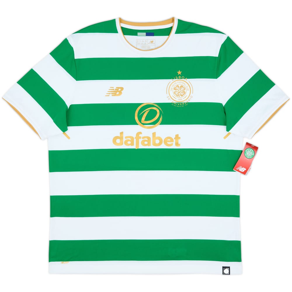 2017-18 Celtic Lisbon Lions 50th Anniversary Home Shirt (XL)