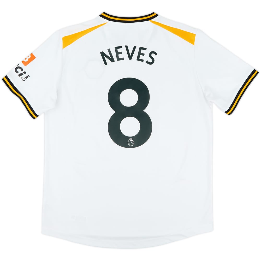 2021-22 Wolves Pro Third Shirt Neves #8 - 6/10 - (L)
