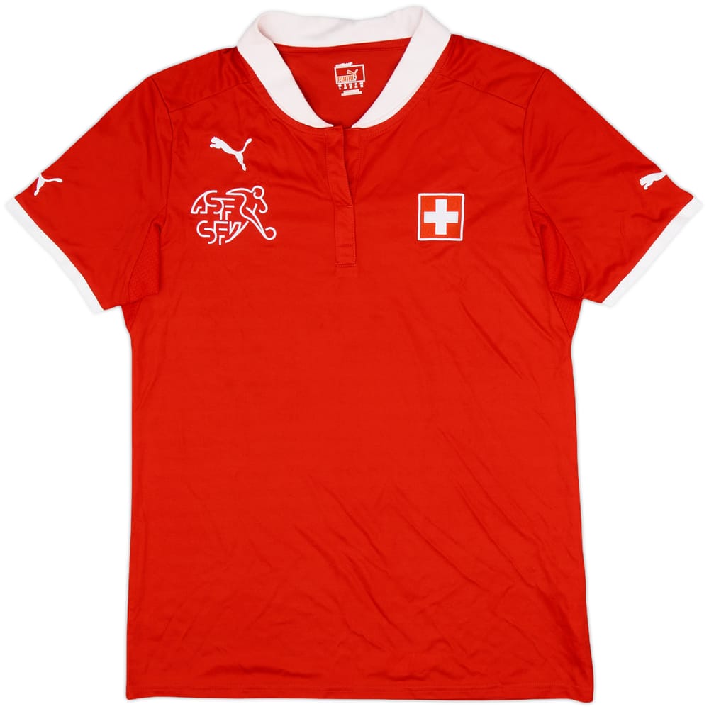 2012-13 Switzerland Women Home Shirt - 10/10 - (Women's L)