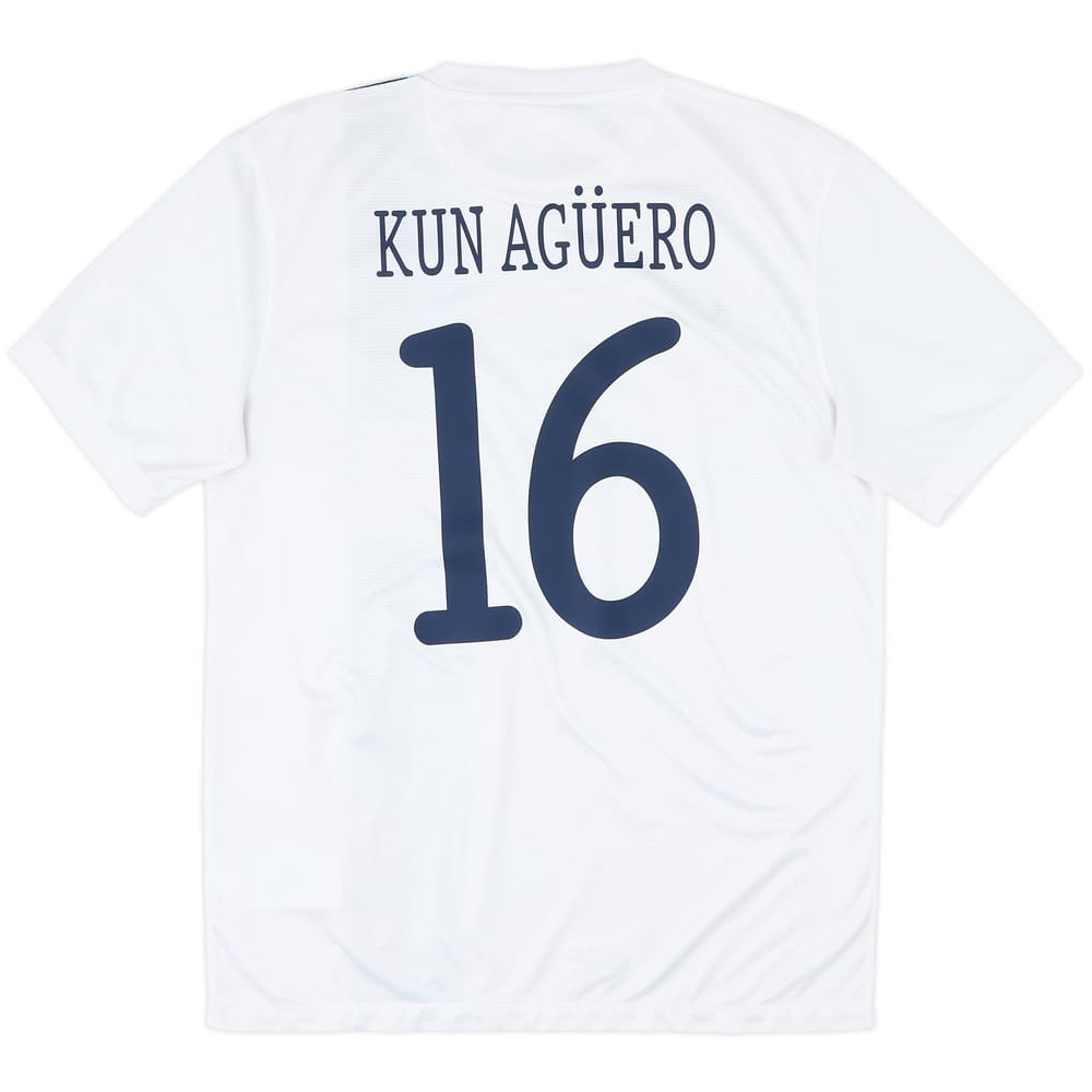 2013-14 Manchester City Third Shirt Kun Aguero #16 - 8/10 - (M)