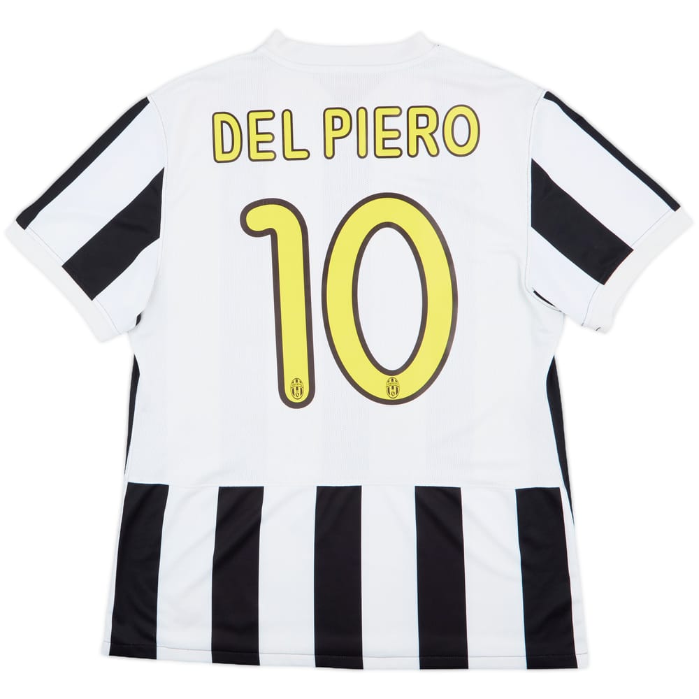 2008-09 Juventus European Player Issue Home Shirt Del Piero #10 - 6/10 - (L)