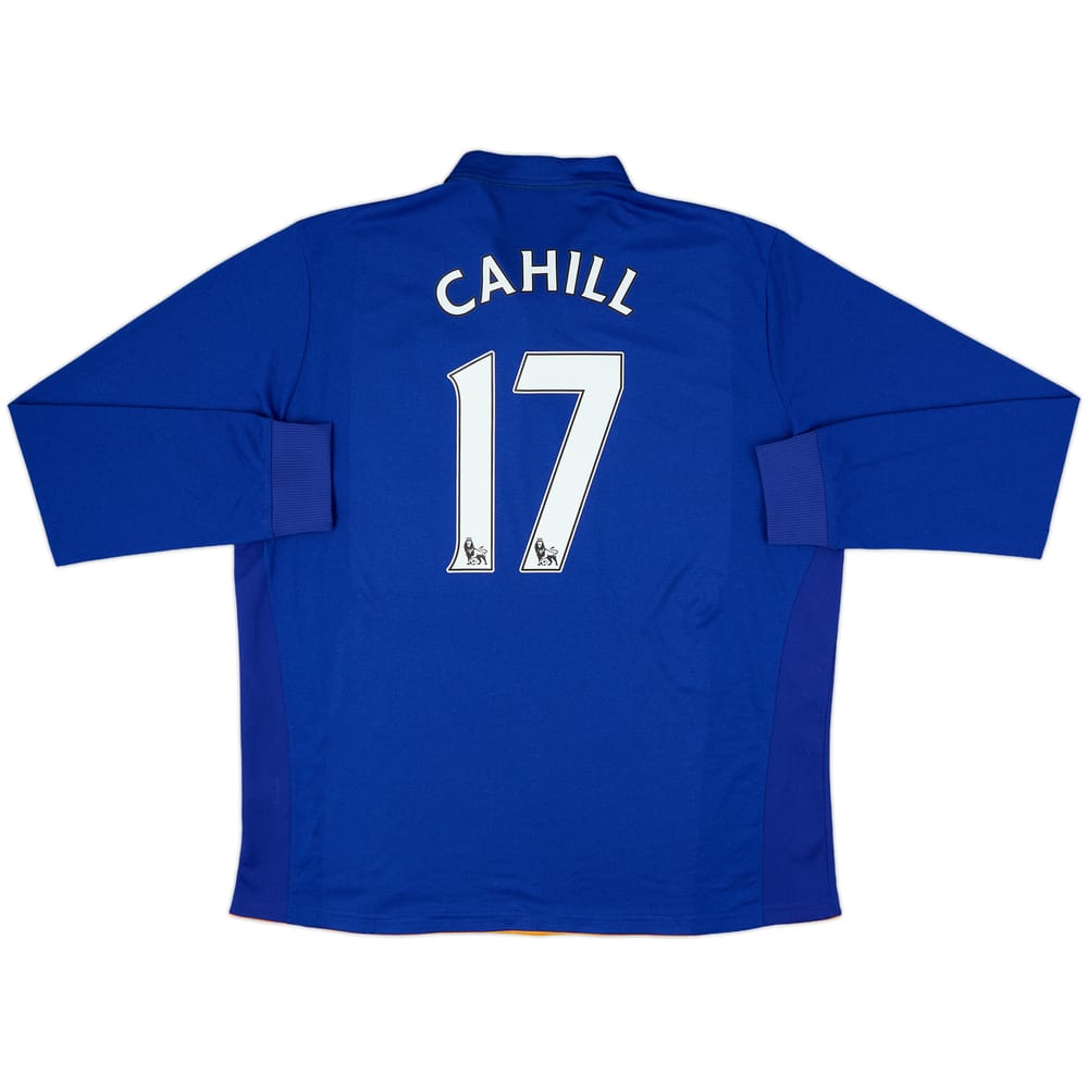 2011-12 Everton Home L/S Shirt Cahill #17 - 9/10 - (XL)