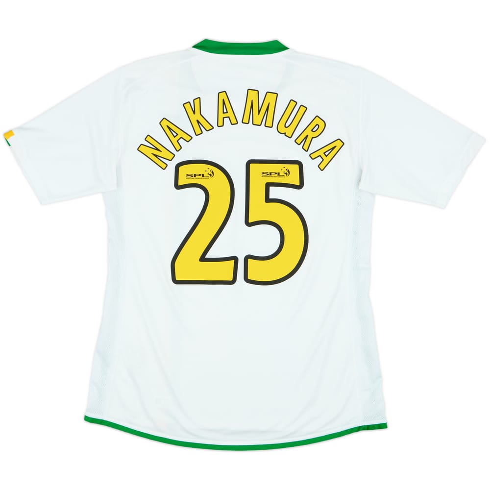 2006-08 Celtic Player Issue European Shirt Nakamura #25 - 8/10 - (M)