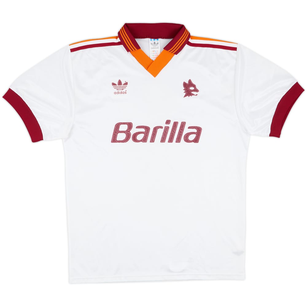 Camiseta de visitante del Roma 1991-92 - 8/10 - (M)