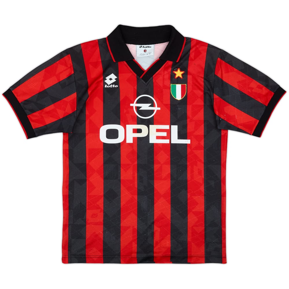 1994-95 AC Milan Home Shirt - 6/10 - (M)
