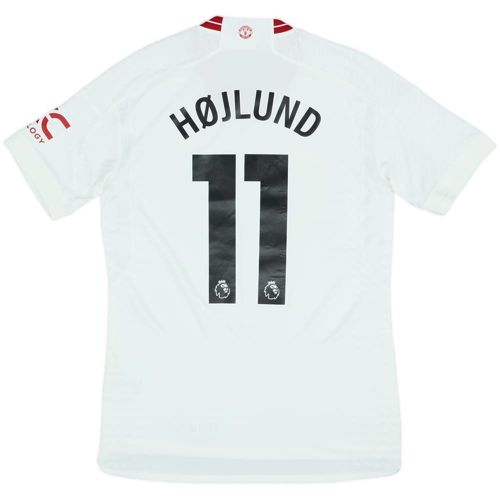 2023-24 Manchester United Authentic Third Shirt Højlund #11 - 8/10 - (S)