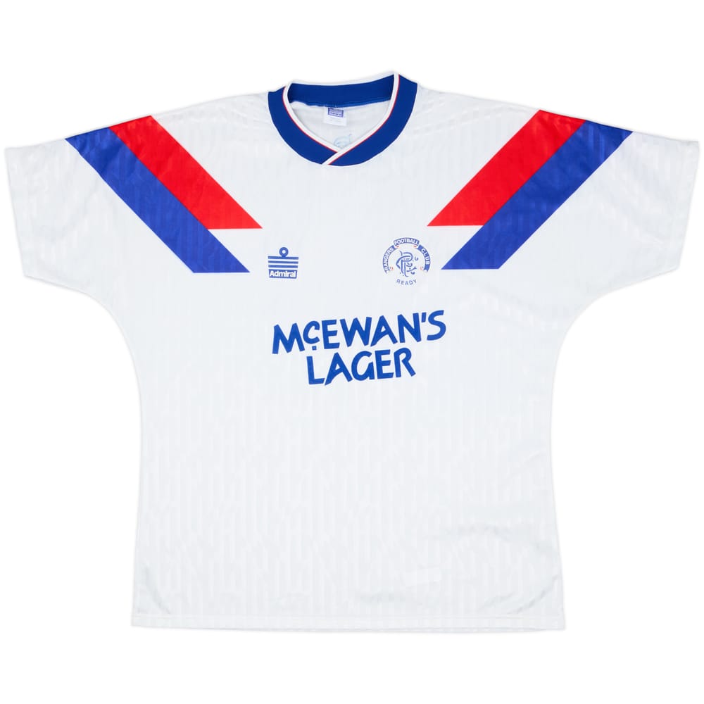 1990-92 Rangers Away Shirt - 8/10 - (XL)