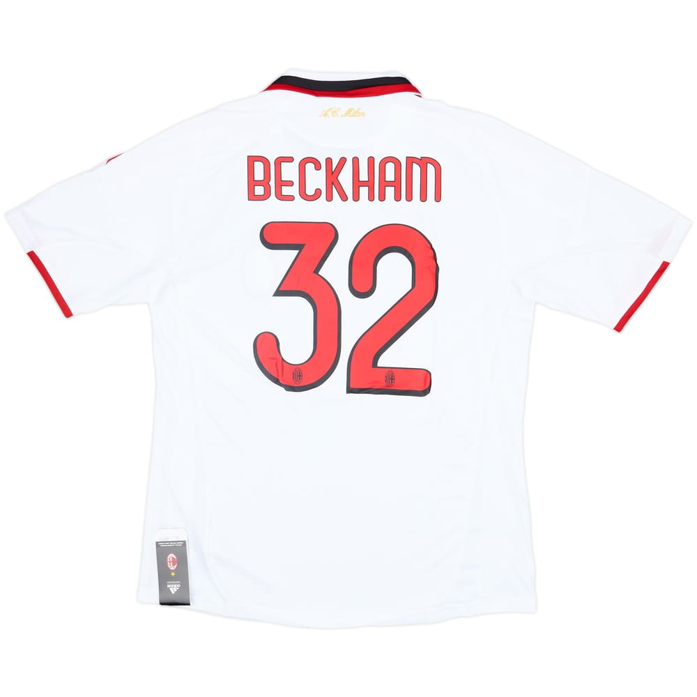 2009-10 AC Milan Player Issue Away Shirt Beckham #23 (XL)